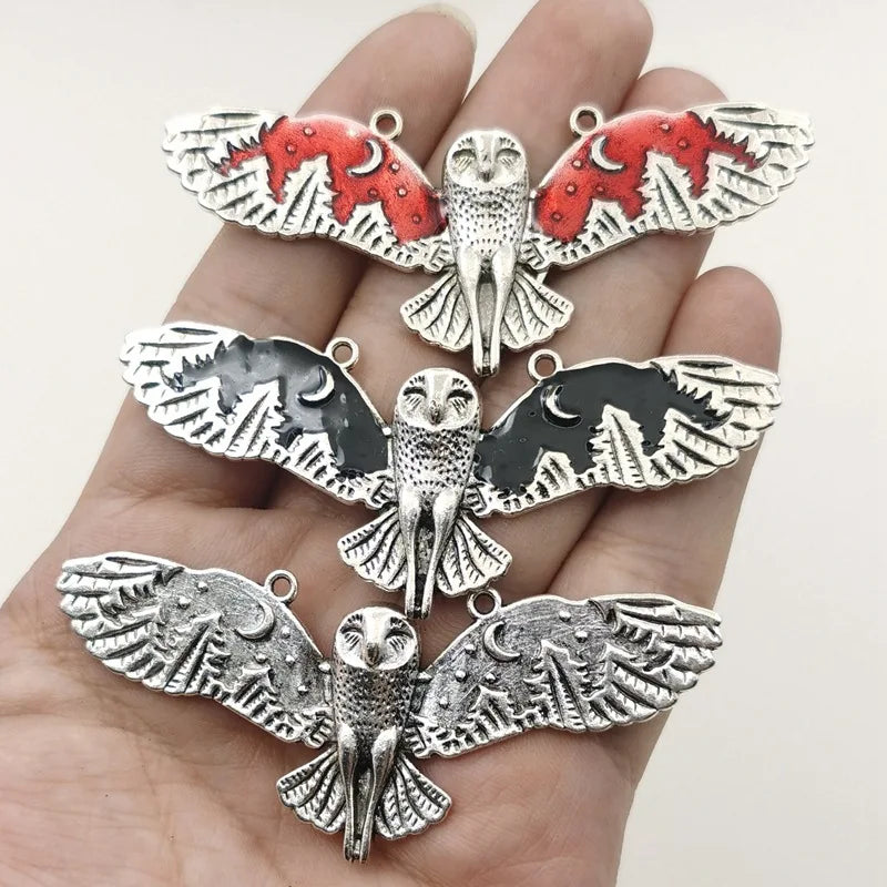 Vintage Owl Charms