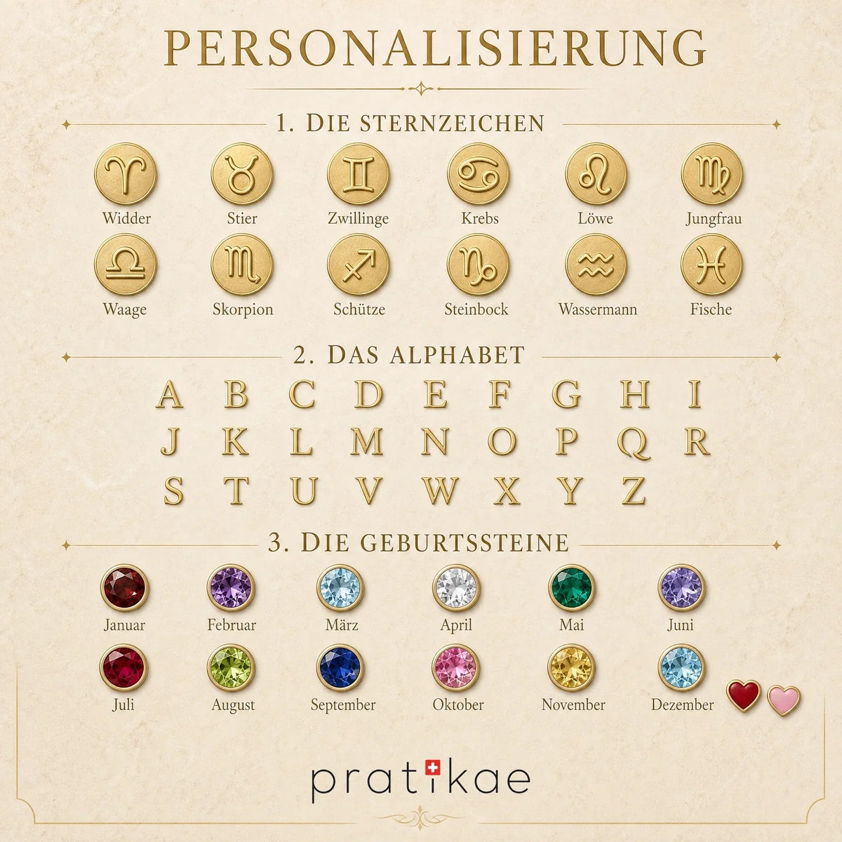 Gepersonaliseerde Ketting met Hartje & Initiaal
