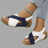 Escarpins Slingback Colorblock