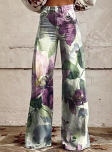 Alessia - Pantalon Boho Rétro Chic