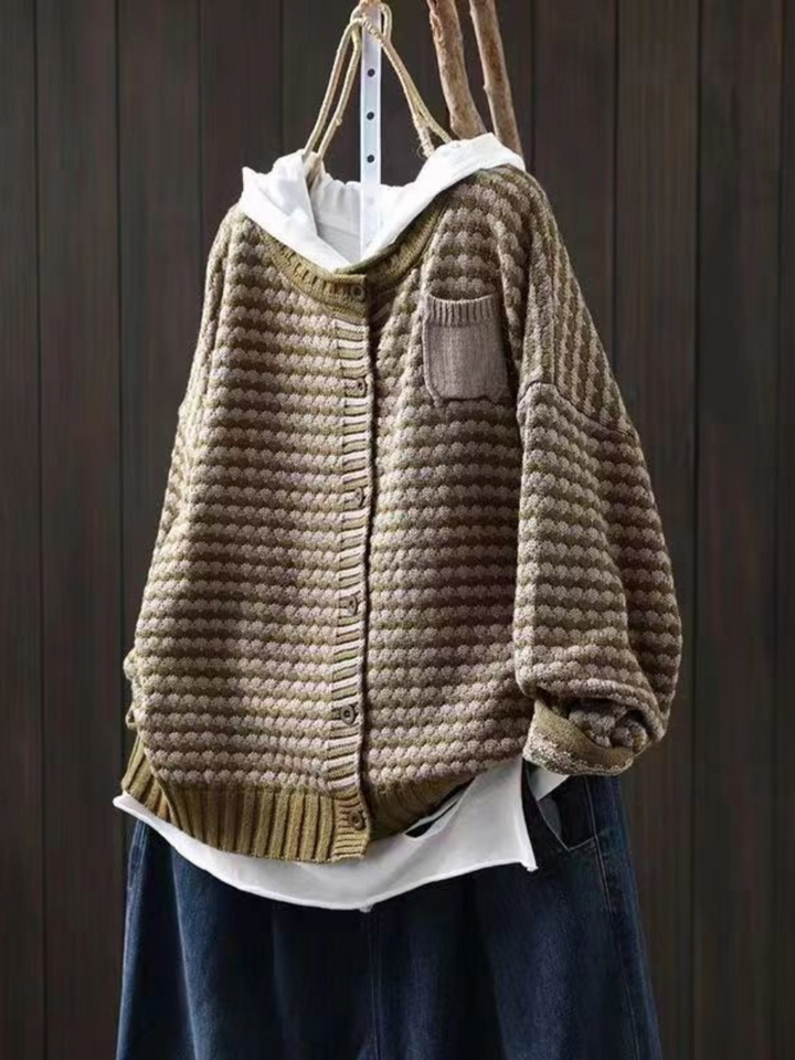 Seliora | Cardigan en maille texturée