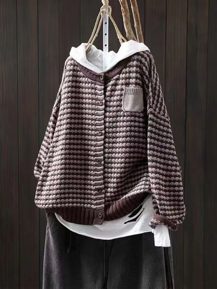 Seliora | Cardigan en maille texturée