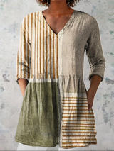 Camille | Blouse Longue avec Col en V