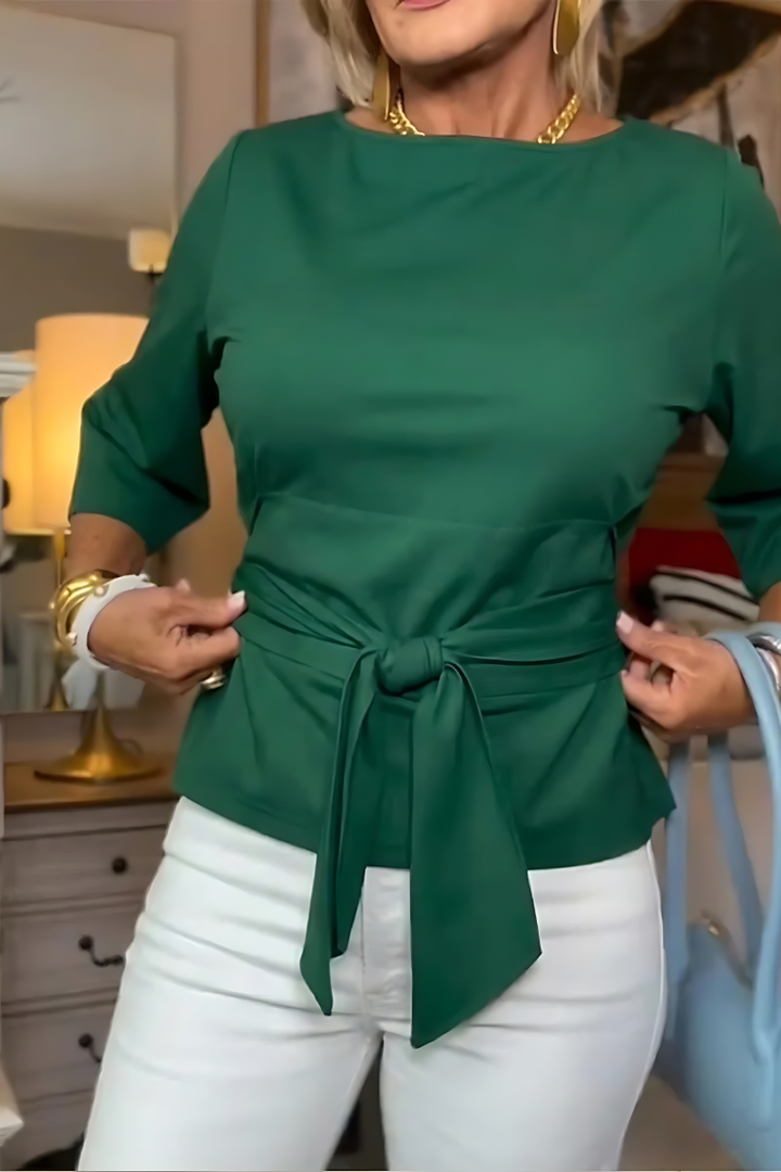 Anne | Blouse Chic Minimaliste