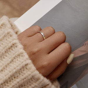 Sterling Silver Ring with Paw Design