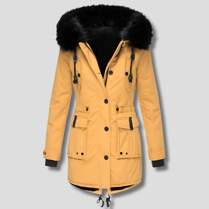 Swiss | Parka à capuche et taille ajustable