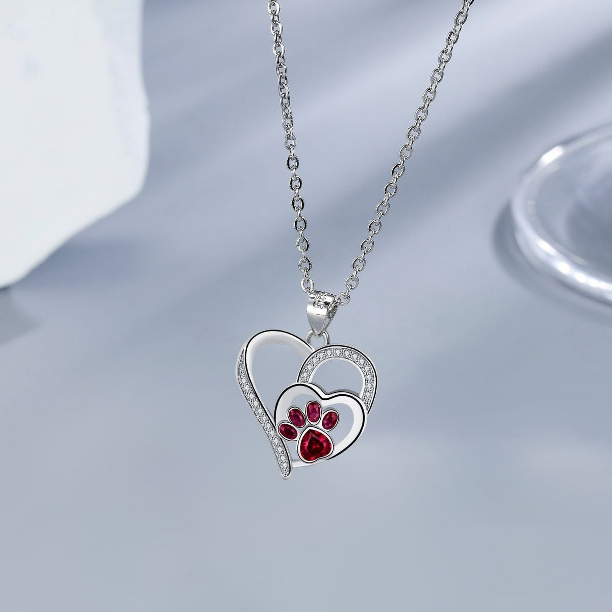 Cute Paw Print Necklace