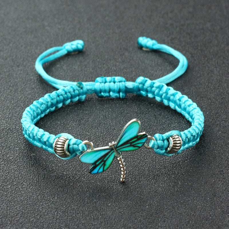 Dragonfly Dreams Handwoven Bracelet