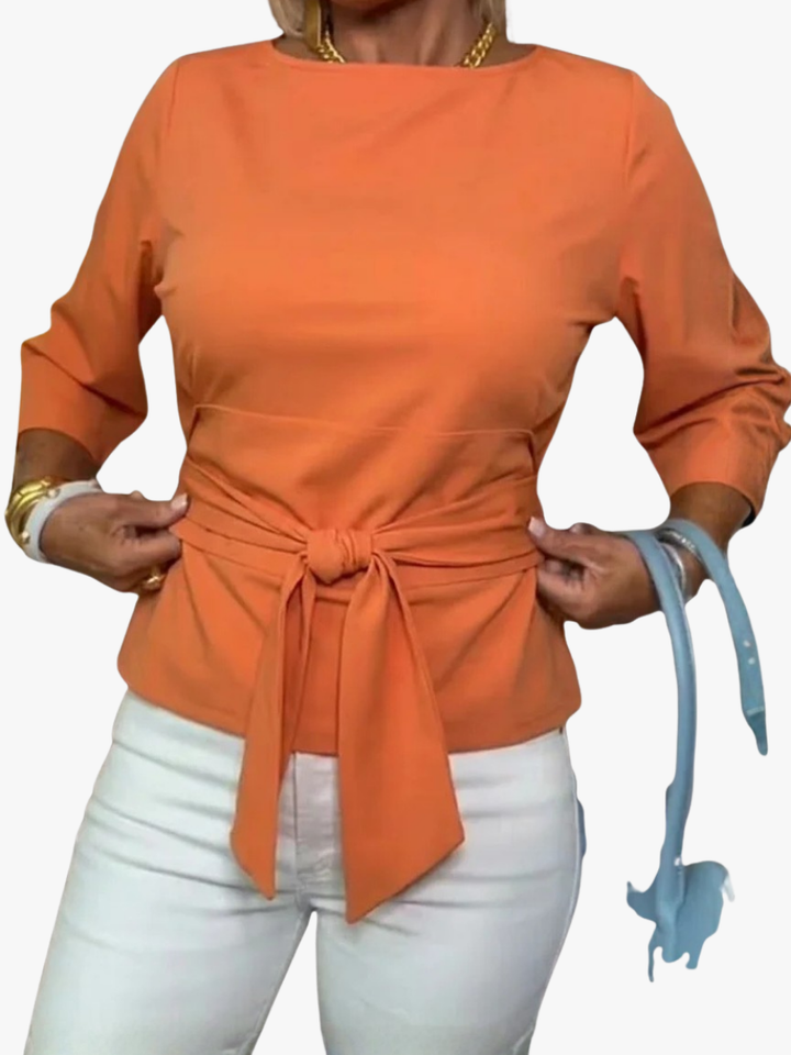 Anne | Blouse Chic Minimaliste