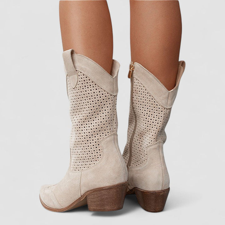 Rachel | Bottines western ajourées
