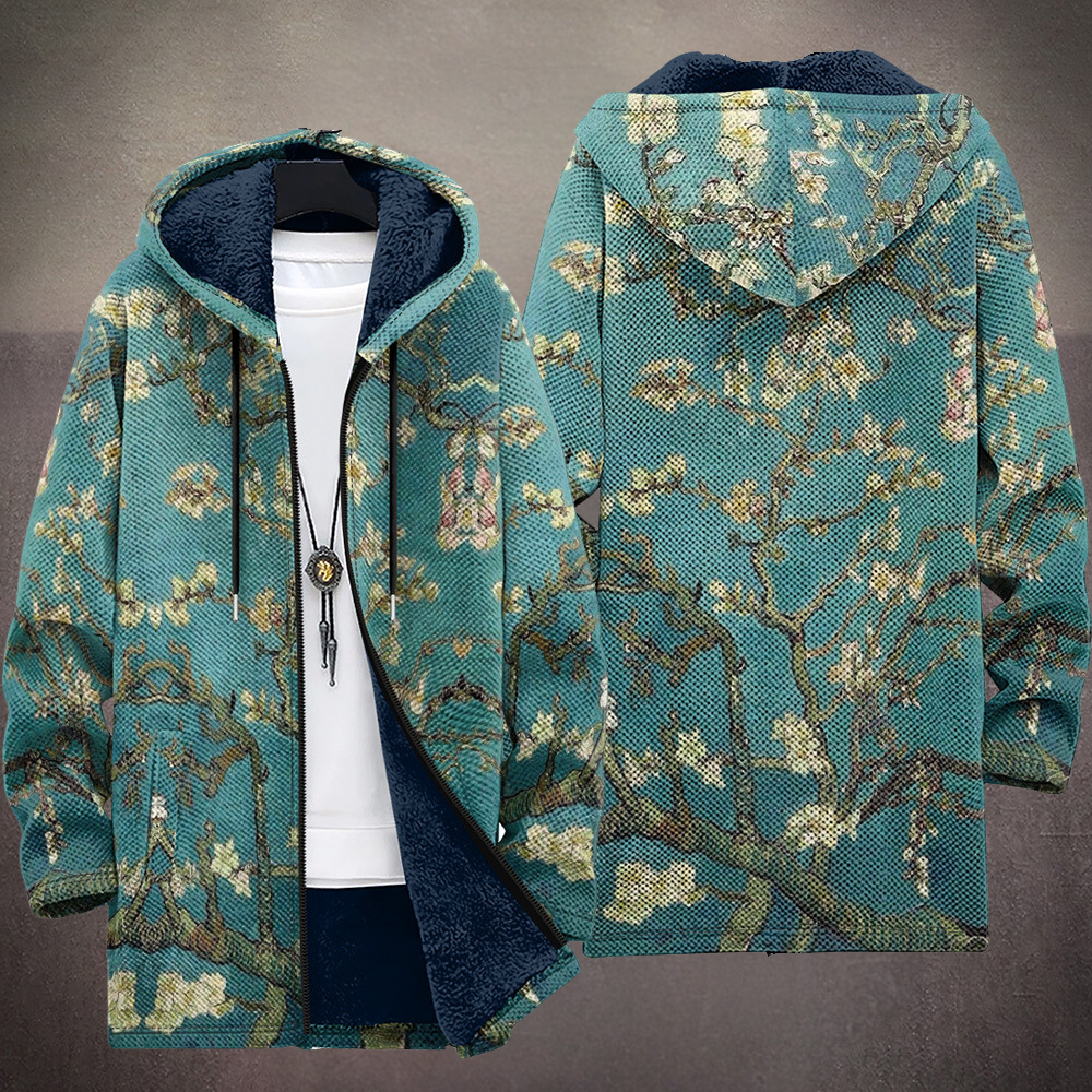 Vincent | Cardigan à capuche artistique