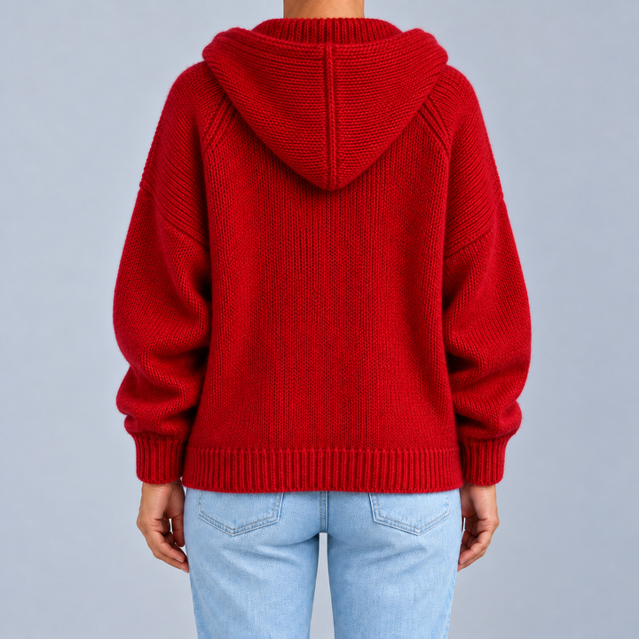 Beatrice | Cardigan ample à capuche