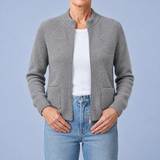 Agnese | Cardigan zippé avec poches