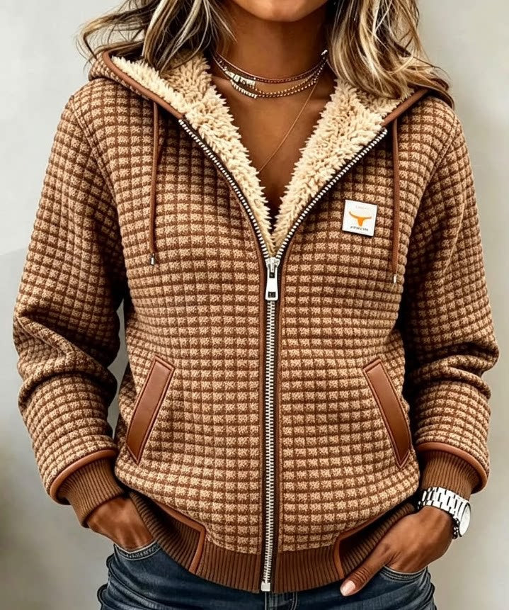 Veste Matelassée à Capuche pour Femme Camille