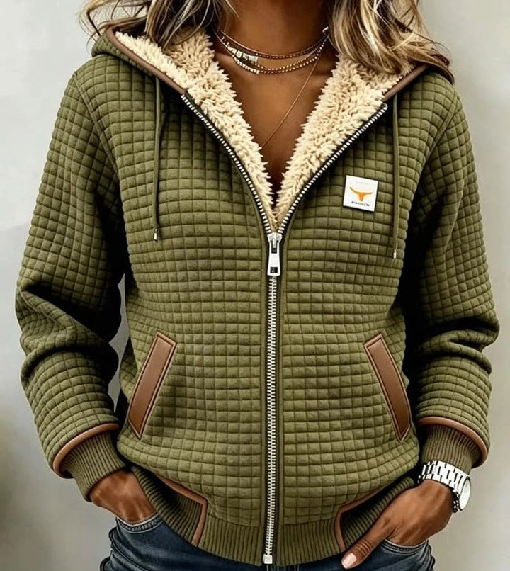 Veste Matelassée à Capuche pour Femme Camille