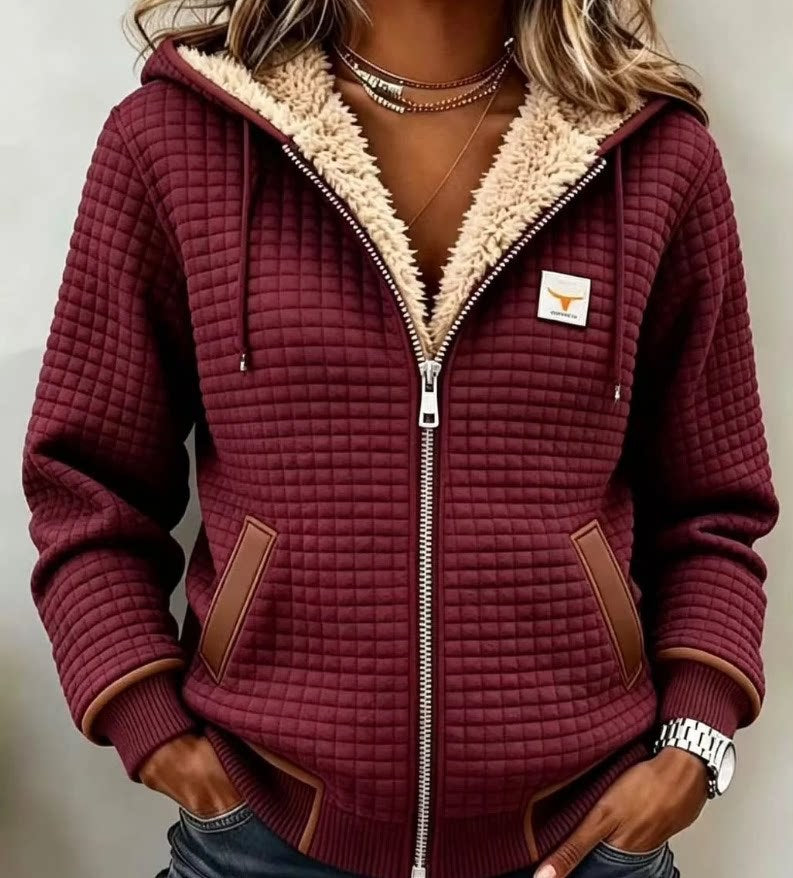 Veste Matelassée à Capuche pour Femme Camille