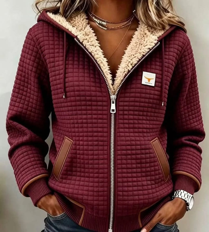 Veste Matelassée à Capuche pour Femme Camille