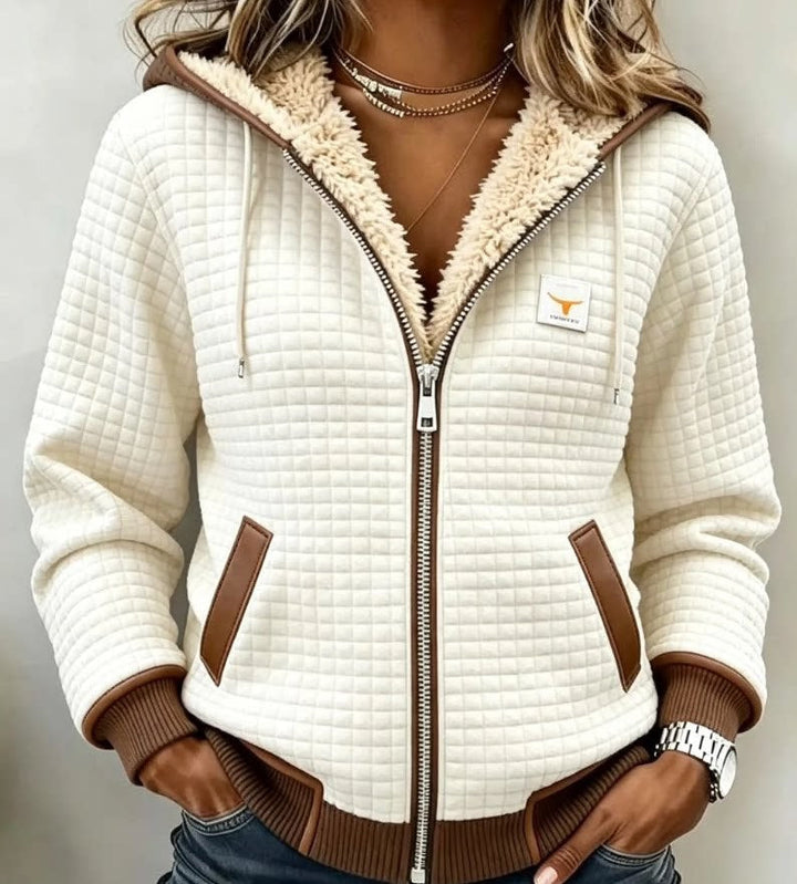 Veste Matelassée à Capuche pour Femme Camille