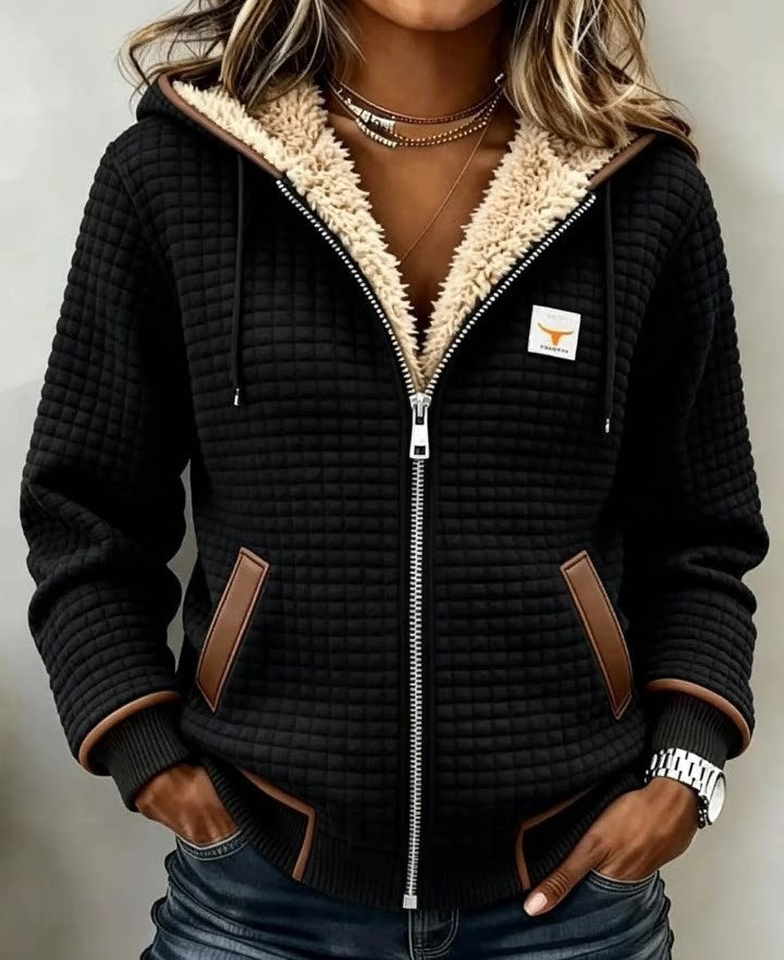 Veste Matelassée à Capuche pour Femme Camille