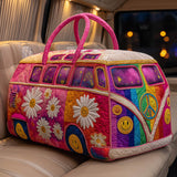 Maud | Sac de voyage matelassé au van hippie