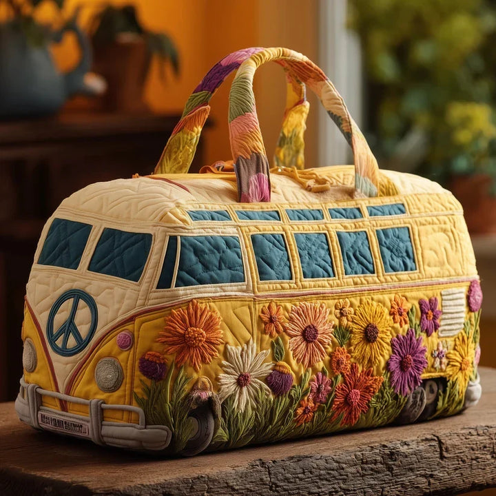 Mireille | Sac de voyage matelassé au van hippie
