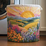 Nature et Aurore | Panier de Rangement Matelassé