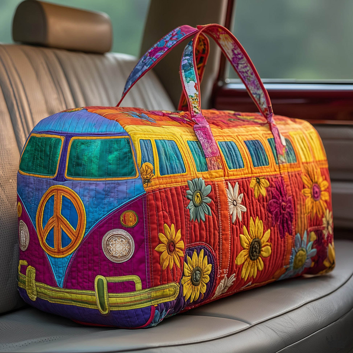 Gabrielle | Sac de voyage matelassé au van hippie