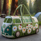Nolwenn | Sac de voyage matelassé au chemin fleuri
