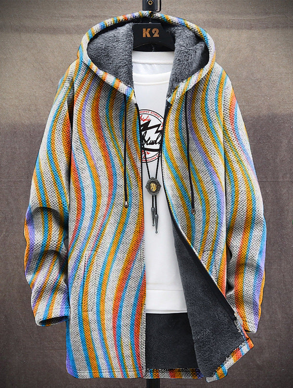 Warren | Cardigan à capuche artistique
