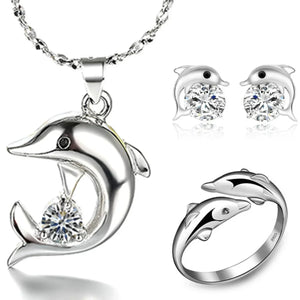 Sterling Silver Dolphin Jewelry Collection