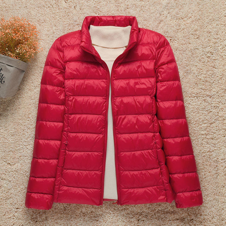 Veste matelassée à capuche ou col montant