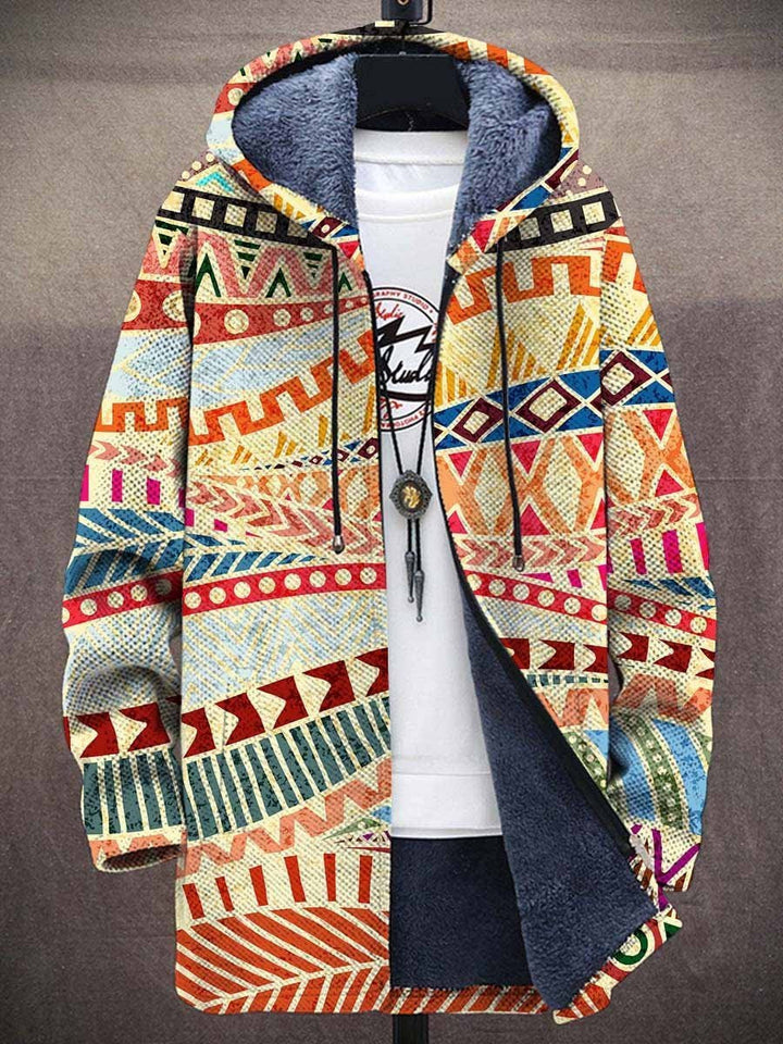 Dashiell | Cardigan à capuche artistique