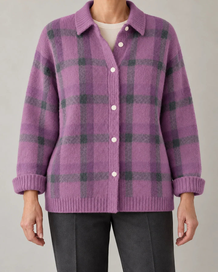 Candida | Cardigan à carreaux