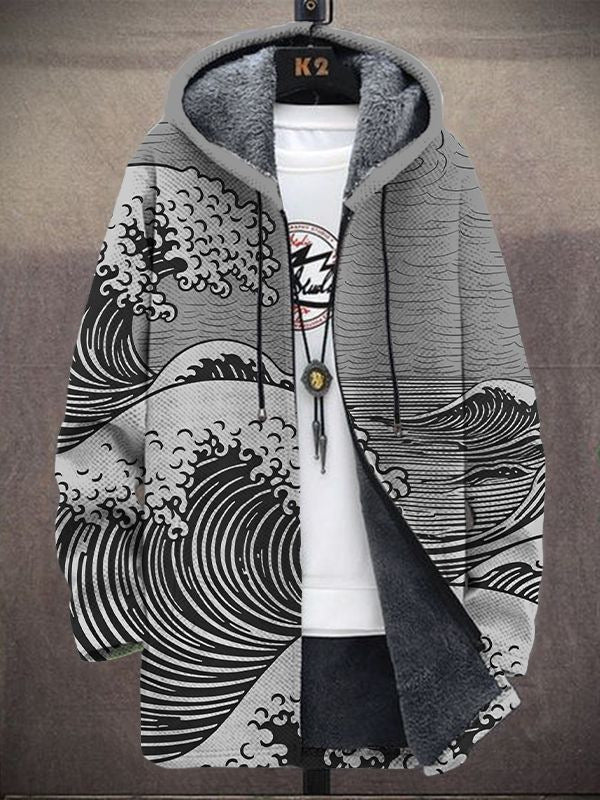 Margot | Cardigan à capuche artistique