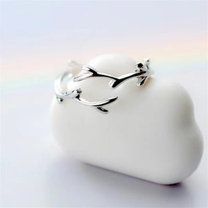 Sterling Silver Branch Ring