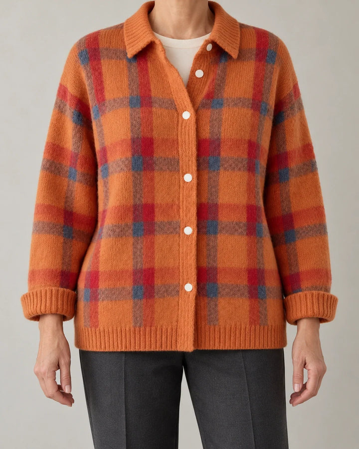Candida | Cardigan à carreaux