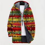 Bailey | Manteau à capuche rayures ethniques