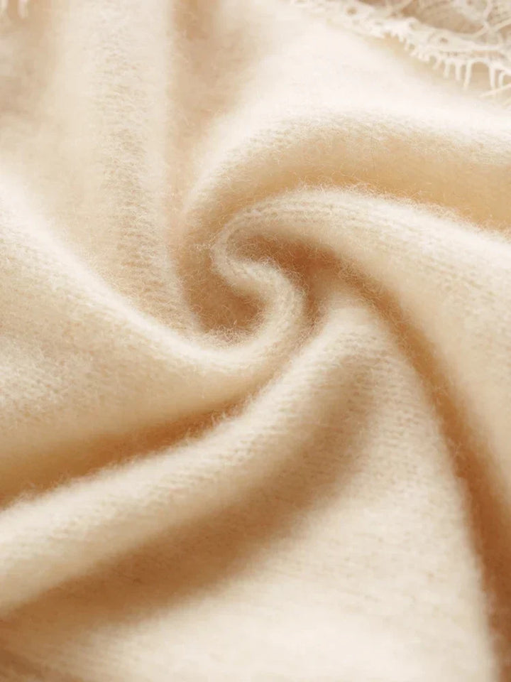 Aurora | Cardigan à détails en dentelle