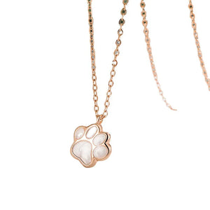 Necklace with Paw Charm