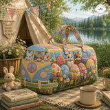 Juliette | Sac de voyage matelassé au lapin de Pâques