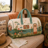Justine | Sac de voyage matelassé esprit camping
