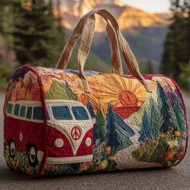 Catherine | Sac de voyage matelassé au van hippie