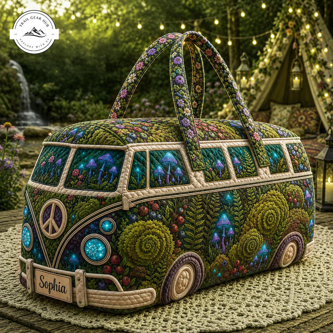 Noémie | Sac de voyage matelassé au bus hippie