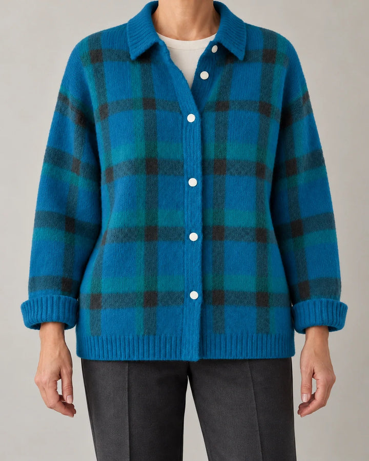 Candida | Cardigan à carreaux