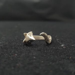 Silver Fox Ring for Women