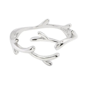 Sterling Silver Branch Ring