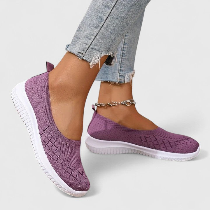 Odara | Baskets à enfiler en maille ajourée