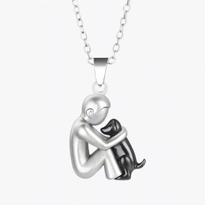 Hug Pendant Necklace