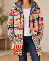 Dashiell | Cardigan à capuche artistique