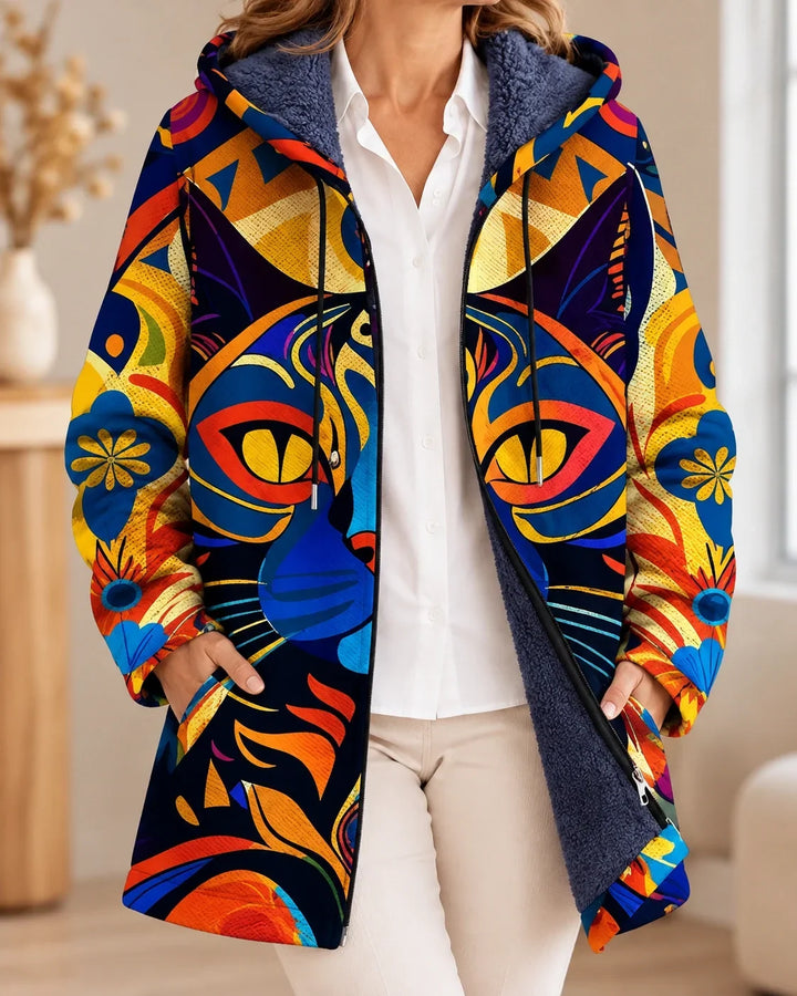 Griffin | Cardigan à capuche artistique